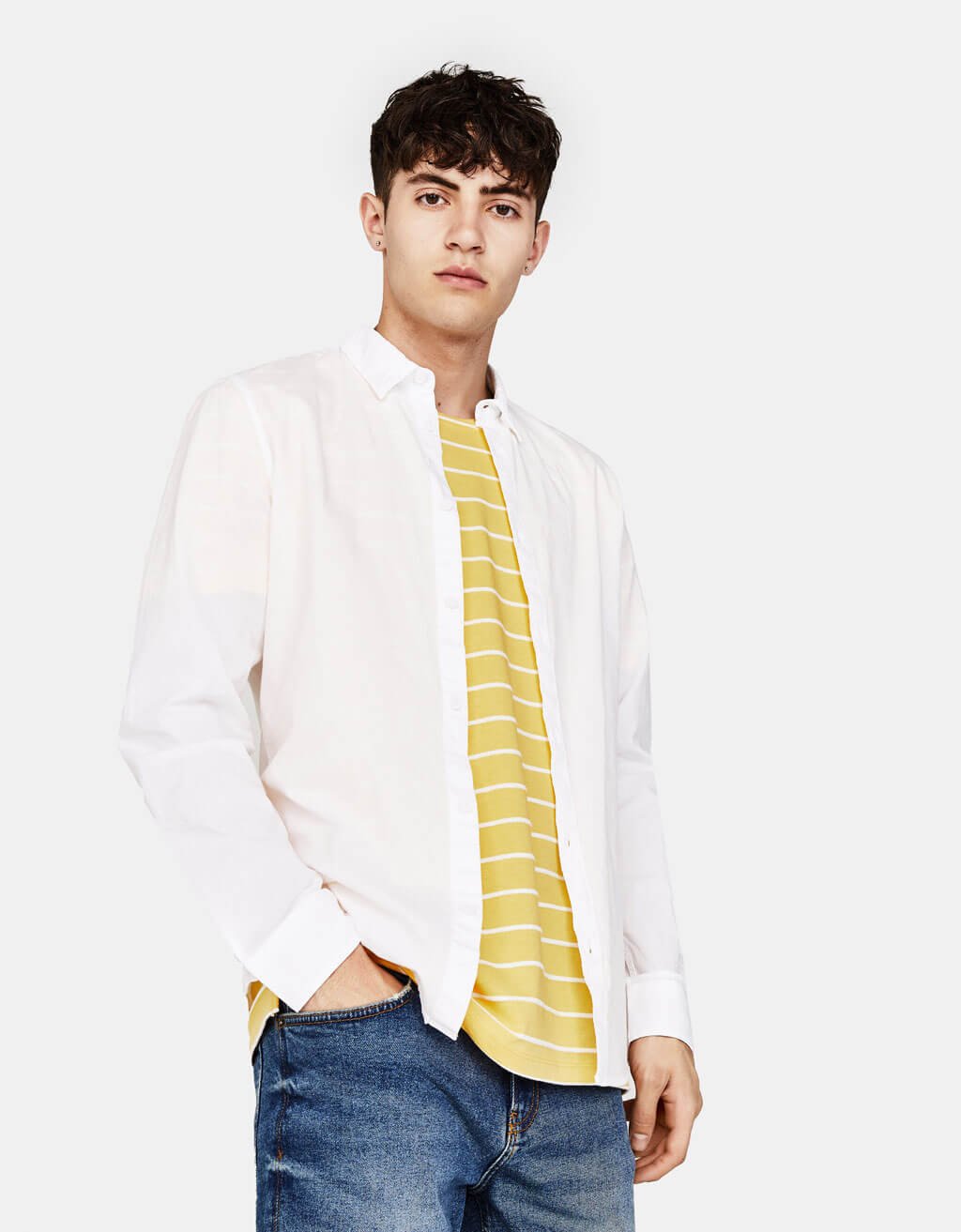 9-1 Slim Fit Dress Shirts - Image 1