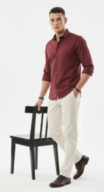 Regal Maroon Classic Shirt - Image 2